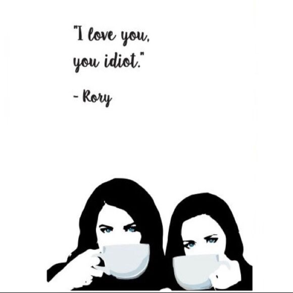 Gilmore Girls “I Love You, You Idiot” Print - Picture 2 of 2